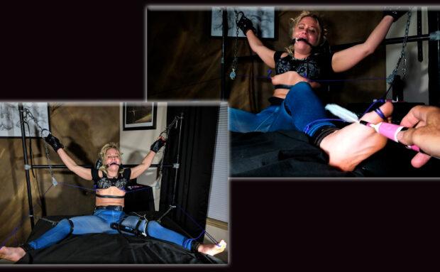 Blond’s Tickle Orgasms
